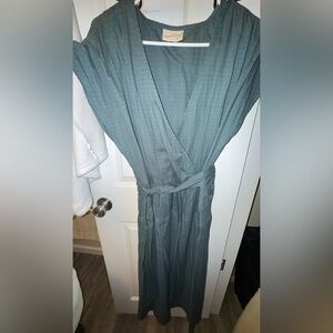 Universal Thread Sea Green Wrap Dress